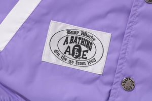 APE HEAD B PATCH VARSITY JACKET KIDS