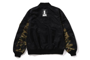 1ST CAMO BOMBER JACKET