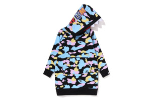 NEW MULTI CAMO SHARK HOODIE ONEPIECE KIDS