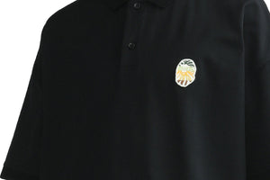 BAPE BLACK RAINBOW ONE POINT POLO MENS