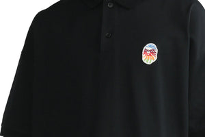 BAPE BLACK RAINBOW ONE POINT POLO MENS