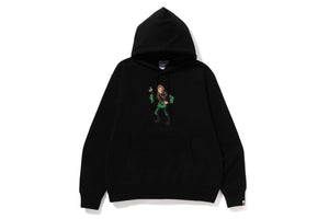 APE RELAXED FIT PULLOVER HOODIE MENS