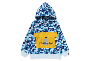 ABC CAMO BIG POCKET PULLOVER HOODIE KIDS