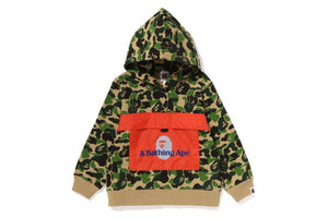 ABC CAMO BIG POCKET PULLOVER HOODIE KIDS