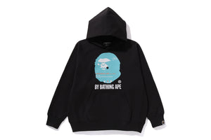 (B)Y BATHING APE PULLOVER HOODIE RELAXED FIT MENS