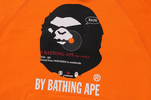 (B)Y BATHING APE PULLOVER HOODIE RELAXED FIT MENS