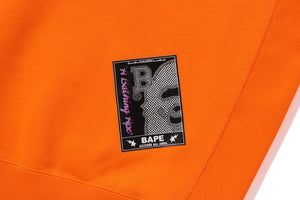 (B)Y BATHING APE PULLOVER HOODIE RELAXED FIT MENS