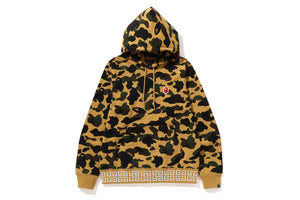 1ST CAMO BRUSH COLLEGE PULLOVER HOODIE MENS