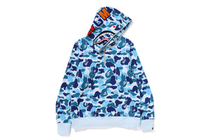 ABC CAMO SHARK HALF ZIP PULLOVER HOODIE MENS