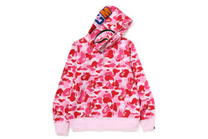 ABC CAMO SHARK HALF ZIP PULLOVER HOODIE MENS