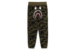 1ST CAMO WIDE FIT SHARK SWEAT PANTS MENS