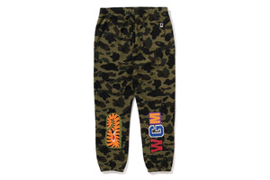 1ST CAMO SHARK SWEATPANTS MENS