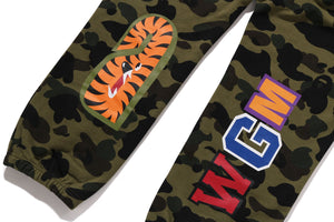 1ST CAMO SHARK SWEATPANTS MENS