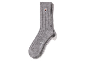 APE HEAD ONE POINT SOCKS MENS