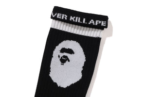 APE HEAD LINE SOCKS MENS