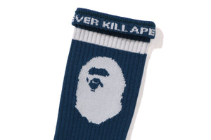 APE HEAD LINE SOCKS MENS