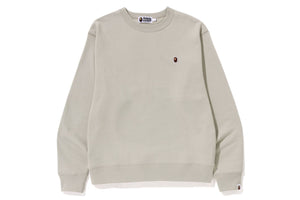 APE HEAD ONE POINT RELAXED FIT CREWNECK MENS