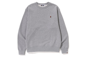 APE HEAD ONE POINT RELAXED FIT CREWNECK MENS