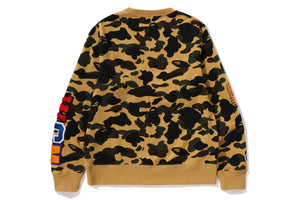 1ST CAMO SHARK CREWNECK MENS