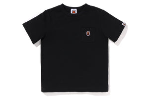 APE HEAD ONE POINT POCKET TEE KIDS