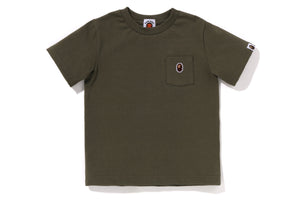 APE HEAD ONE POINT POCKET TEE KIDS