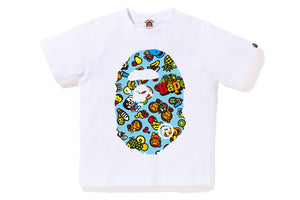 BABY MILO MIXED FRUIT BIG APE HEAD TEE KIDS