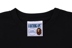 A BATHING APE LETTERED TEE KIDS