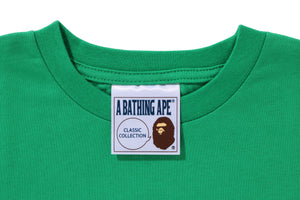 A BATHING APE LETTERED TEE KIDS