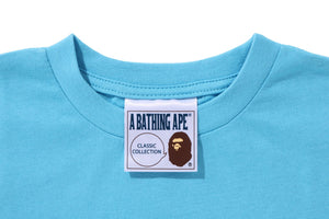 A BATHING APE LETTERED TEE KIDS