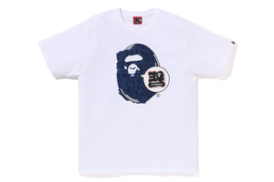 BAPE 30TH ANNIV. APE HEAD TEE MENS