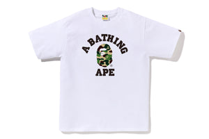 ABC CAMO COLLEGE TEE MENS