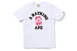 ABC CAMO COLLEGE TEE LADIES