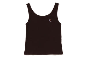 APE HEAD ONE POINT RIB TANK TOP LADIES