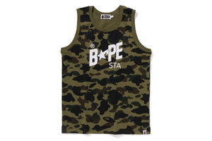 1ST CAMO BAPE STA TANK TOP MENS