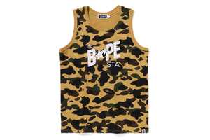 1ST CAMO BAPE STA TANK TOP MENS