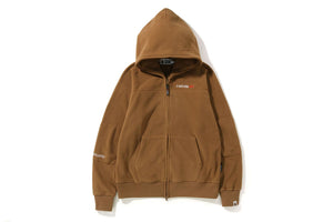 BAPE POLARTEC WIDE FIT FULL ZIP HOODIE MENS