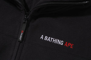 BAPE POLARTEC WIDE FIT FULL ZIP HOODIE MENS