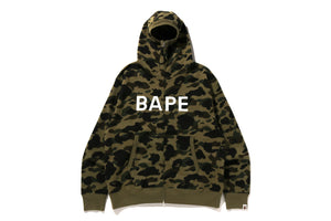 1ST CAMO FULL ZIP HOODIE MENS