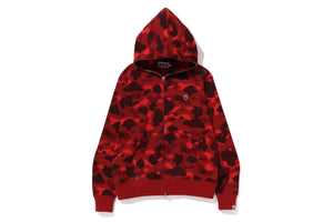 COLOR CAMO THERMAL FULL ZIP HOODIE MENS