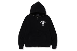 COLLEGE RELAXED FIT FULL ZIP HOODIE MENS