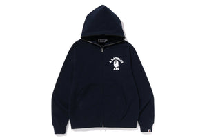 COLLEGE RELAXED FIT FULL ZIP HOODIE MENS