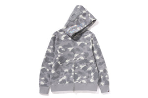 CITY CAMO SHARK FULL ZIP HOODIE MENS