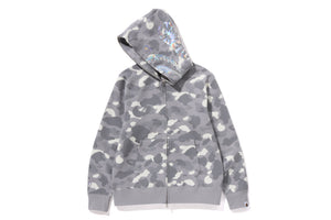 CITY CAMO SHARK FULL ZIP HOODIE MENS