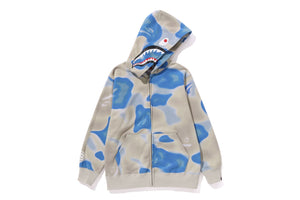 LIQUID CAMO SHARK ZIP HOODIE JUNIOR