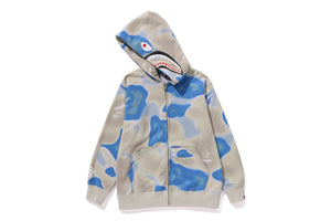 LIQUID CAMO SHARK ZIP HOODIE JUNIOR