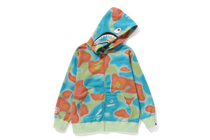 LIQUID CAMO SHARK ZIP HOODIE JUNIOR