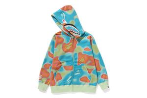 LIQUID CAMO SHARK ZIP HOODIE JUNIOR