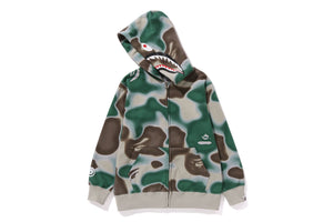 LIQUID CAMO SHARK ZIP HOODIE JUNIOR