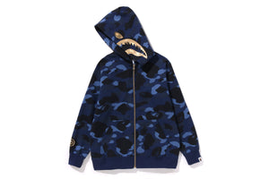 COLOR CAMO SHARK ZIP HOODIE JUNIOR