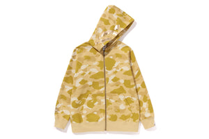 COLOR CAMO SHARK ZIP HOODIE JUNIOR